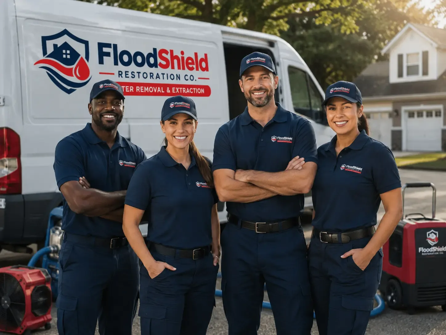 Flood Damage Restoration company in Blaine, OH