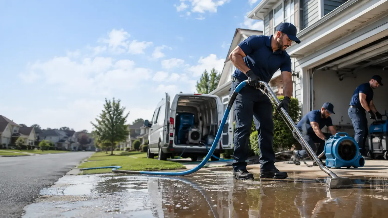 Flood Damage Restoration in Blaine, OH